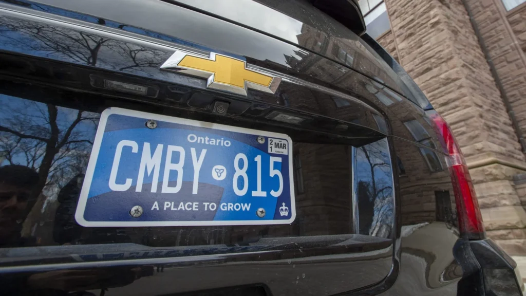 Ontario License Plate Renewal