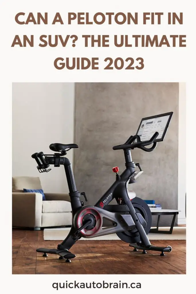 Can a Peloton Fit in an SUV? The Ultimate Guide 2023