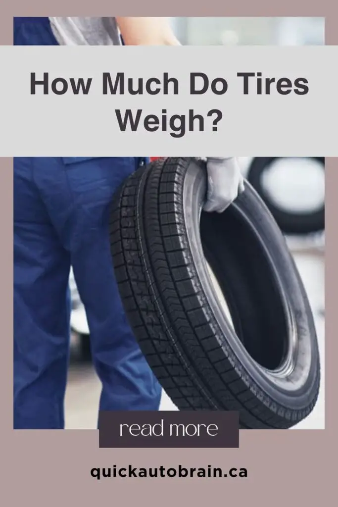 How Much Do Tires Weigh?