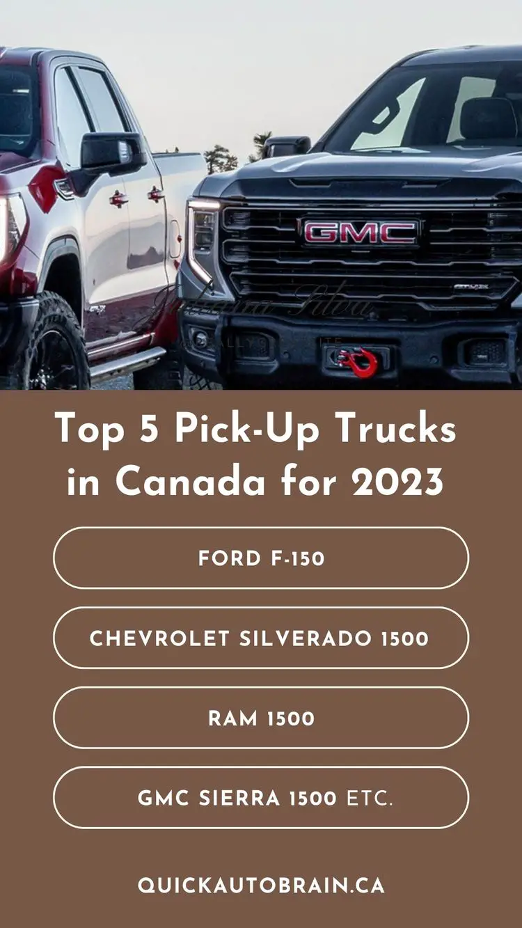 Top 5 Pick-Up Trucks in Canada for 2023