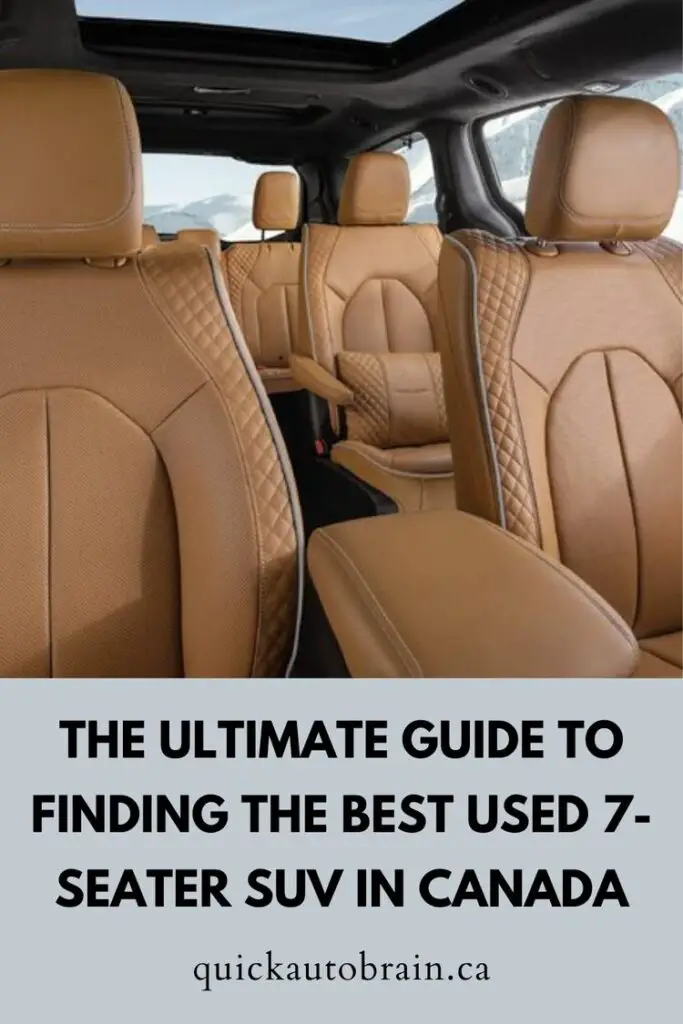 The Ultimate Guide to Finding the Best Used 7-Seater SUV in Canada